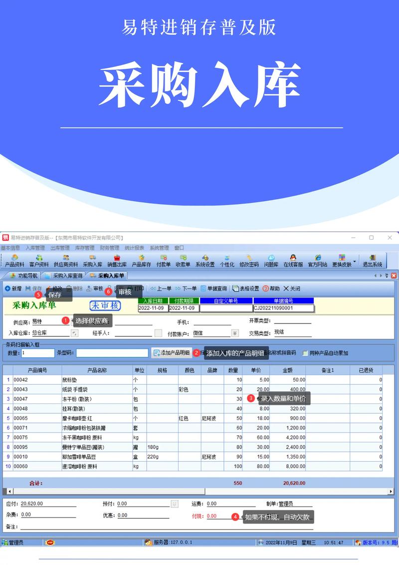 进销存系统定制开发